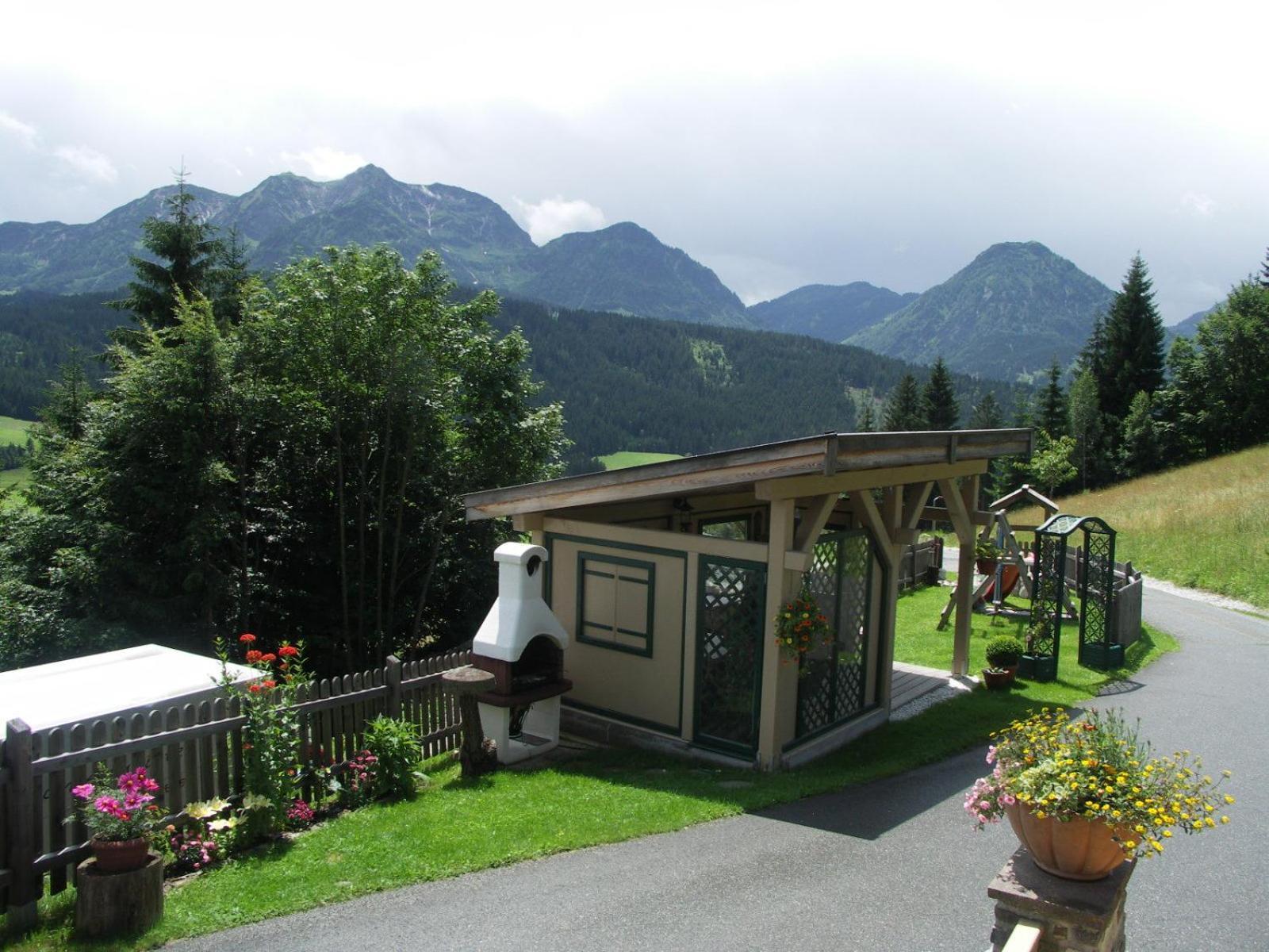 Ferienhof Obertenn Hochfilzen Eksteriør bilde